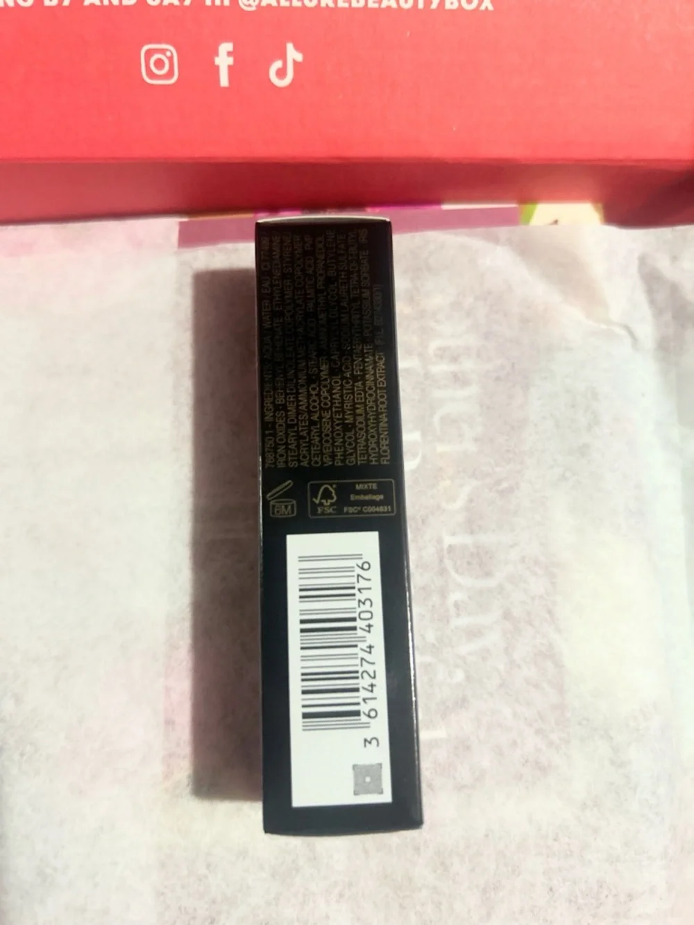 YSL Lash Clash Extreme Volume Mascara in 01 Noir Black 5mL 0.16 fl oz Travel